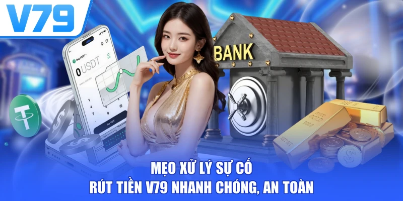 Mẹo xử lý sự cố rút tiền V79 nhanh chóng, an toàn